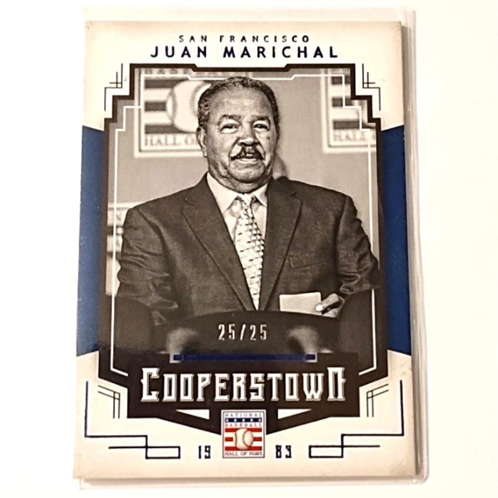 Juan Marichal San Francisco Pitcher Limited Rare Cooperstown Baseball #25/25